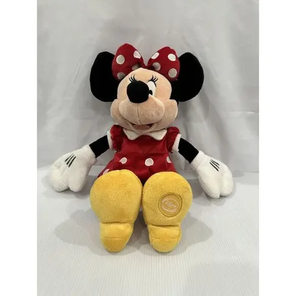 Disney Toys Exclusive Disney Store Minnie Mouse Red Polka